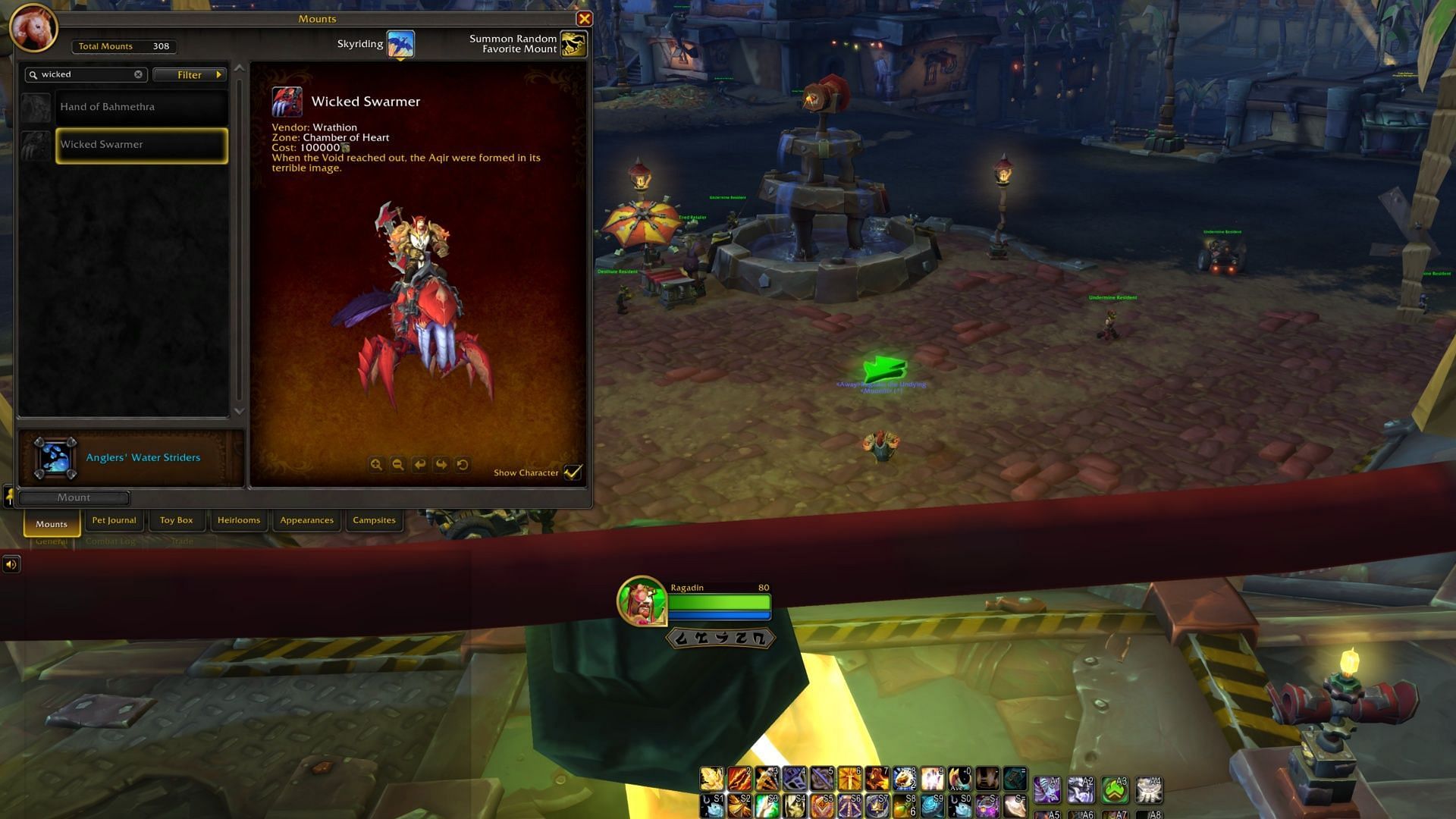 All you need are completed achievements and currency and this WoW mount could be yours (Image via Blizzard Entertainment)